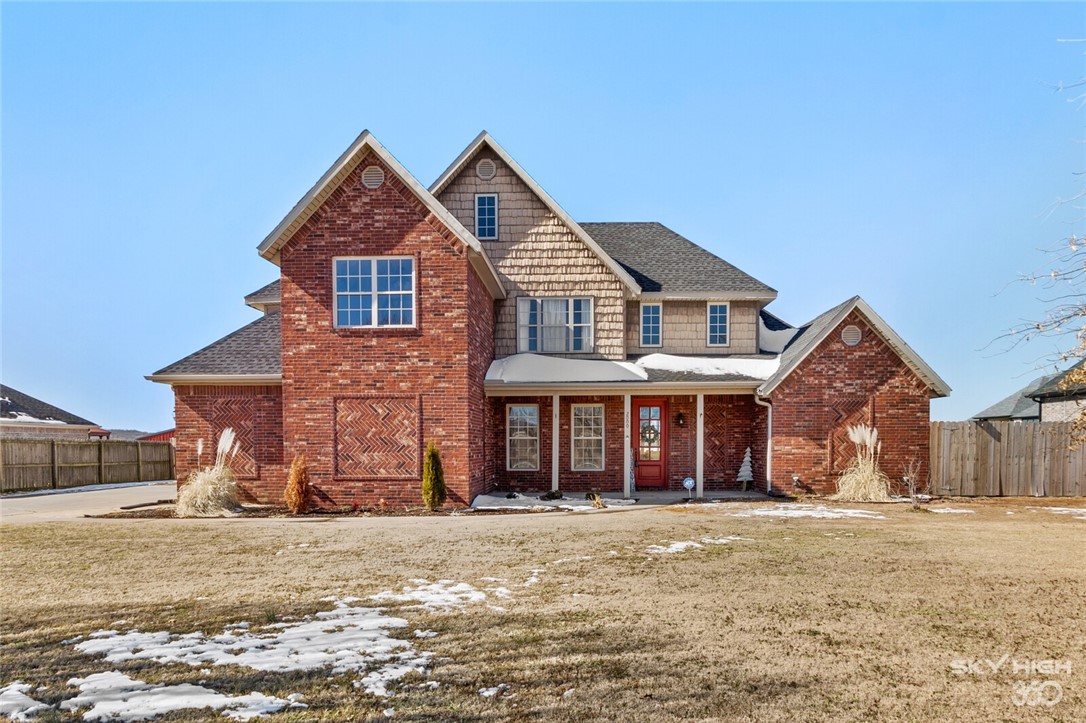 The quintessential country home with a half acre lot and beautiful sunset views. Convenient to Prairie Grove and Farmington. Updates throughout with custom amenities. Wired for surround sound and built-ins everywhere. Primary suite on main level. Plumbed for laundry upstairs and down. Storage building will convey.