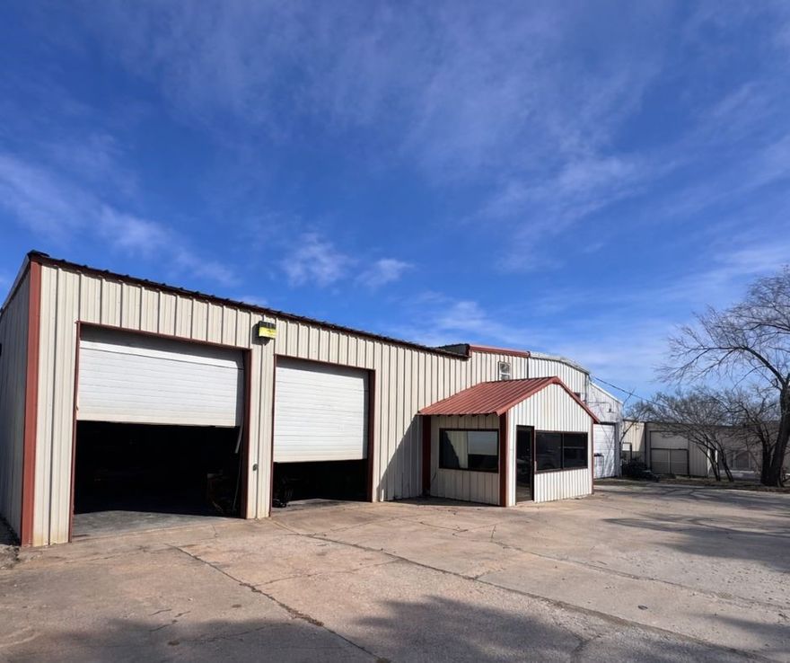 Prime commercial opportunity at the busiest intersection in downtown Huntsville! Established automotive business operating successfully for 25 years with an established customer base and consistent annual profitability. Property features a reception area with ½ bath, central heat and air in office space, plus a heated and cooled upstairs apartment with full bath. Shop includes mechanic bathroom and city water/sewer. Large paved parking area. Impressive 8-bay shop equipped with 1 one-ton lift, 3 asymmetrical lifts, 1 hydraulic post lift, 1 scissor lift, and 1 alignment lift (drive-on two post). Includes 2 Hunter alignment machines, 3 rim clamp tire machines, Coates heavy-duty tire machine for equipment, 3 large air compressors, tire racks, Lincoln arc welder, 110-amp wire welder, acetylene torch set, waste oil heater, gas ceramic heaters, separate compressor and oil rooms, plus semi-truck wash bay with two large roll-up doors. Turnkey operation ready for continued success.