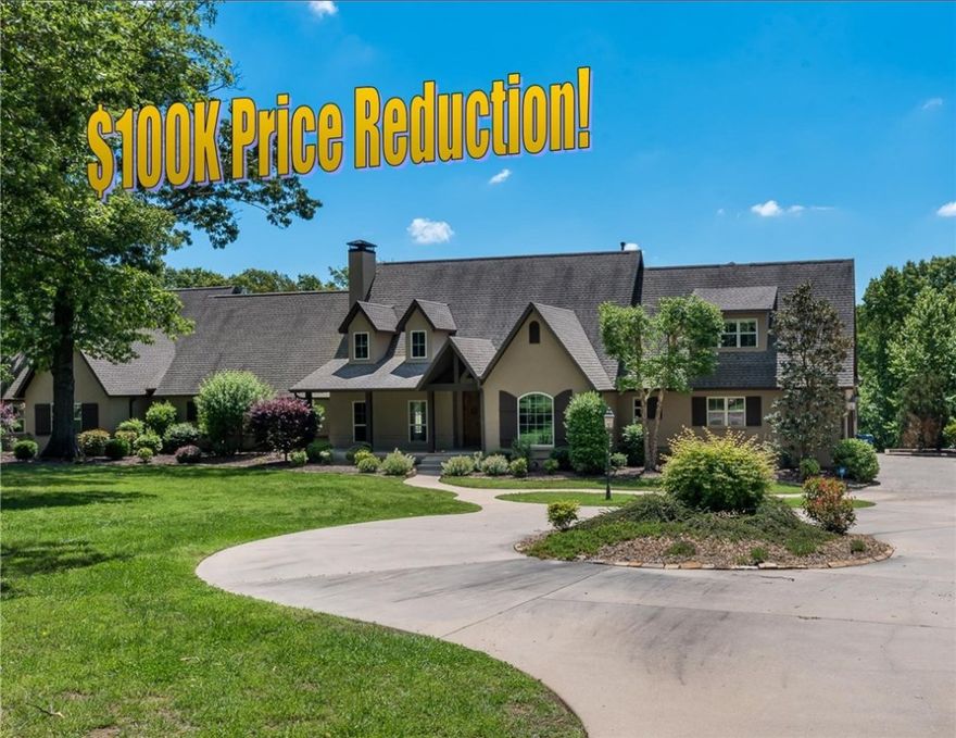 Second chances do happen! This stunning 4 acre estate in Talamore has come back available due to financing issues. This elegant home offers amazing outdoor space, privacy, and more all in a picture perfect setting. Inside you will love the mix of casual and formal areas. This is a home made for entertaining. The stunning kitchen was recently updated and features gourmet appliances. The connected pool house offers a gaming area or private suite for guest. There is even a craft room. Exterior is real stucco.