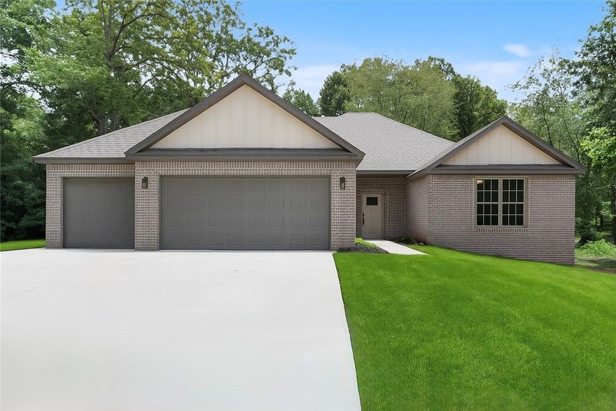 GET IN EARLY AND CHOOSE YOUR FINISHES!!! PHOTOS ARE NOT OF EXACT HOME/FINISHES. This stunning new construction home is projected to be completed by December 2025- and now is the perfect time to get in early! Secure your dream home and choose your own finishes including paint colors, fixtures, flooring, and more to truly make it yours.

Located on a 1.13-acre lot in Snyder Estates Phase 3. This home offers modern country living with room to spread out

-Open concept floor plan, 3-car garage, brick exterior.

Located near Centerton and Bentonville, two of the most fast growing towns in Northwest Arkansas. You're also just a short drive to Northwest Arkansas National Airpot (XNA), making travel a breeze!!