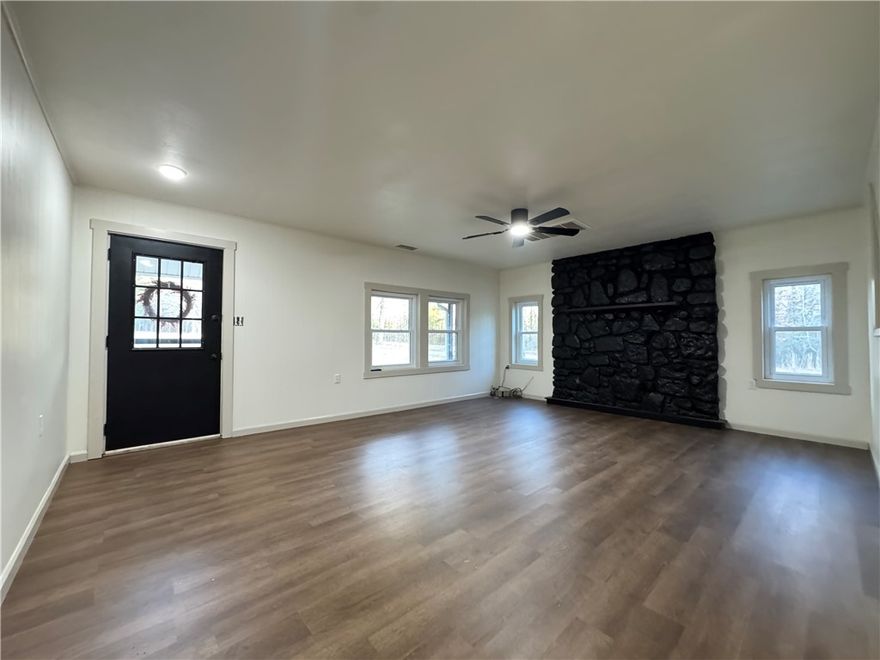 Welcome HOME!
This property is so rare, featuring a fully remodeled 3BR/2BA home on 10 secluded acres near Spring Mountain and National Forest. Total privacy with no neighbors in sight, a long covered porch with swing, and a relaxing back patio for coffee, bonfires, and watching deer. Inside feels brand-new with fresh paint, new flooring, barn doors, new cabinets, granite countertops, stainless appliances, updated baths, a new roof, and a tile walk-in shower with dual heads in the downstairs primary suite. Property includes a 10x20 storage building and a concrete slab ready for another. Plenty of flat land for gardening, hunting, homesteading, or building your dream shop. All-electric with public water; an old well with sand filter remains onsite (not in use or hooked up currently). A wet weather creek can also be found in the woods. This truly is a rare peaceful retreat with modern finishes and endless outdoor potential. Finishing touches are being completed now and interior pictures are coming!