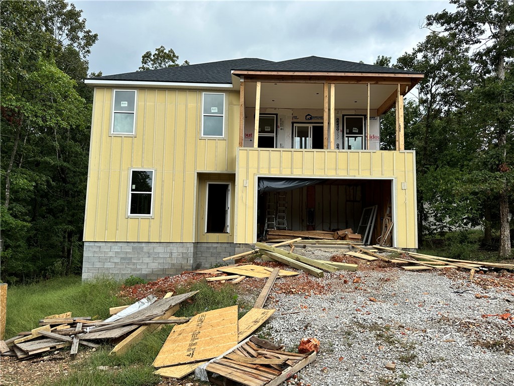 Seller to pay up to $5k towards Buyers Closing Costs & Prepaids AND provide a washer, dryer, and stainless steel refrigerator with full price offer. New construction home in the Bella Vista area. Sodded front yard, seed & straw on the side & backyard. 3 bedrooms / 2.5 baths. Stainless Steel appliances. Kitchen has 2cm quartz and marble backsplash along with a stainless steel gas/propane cooktop and oven, a microvent, and dishwasher. Living room has a gas/propane fireplace with tile surround. Ceiling fans throughout. Primary bedroom has bathroom suite with a separate free-standing tub and tiled oversize shower, dual vanity sinks, and 2 cm quartz countertops. Disc lights, ceiling fans, and 2” faux wood blinds throughout the home. Spacious 2 car garage.
Owner is related to a realtor. Owner is related to the builder. Builder is a licensed real estate agent with Crye-Leike Realtors of Siloam Springs. Taxes are based on the land only and will increase when re-assessed.
