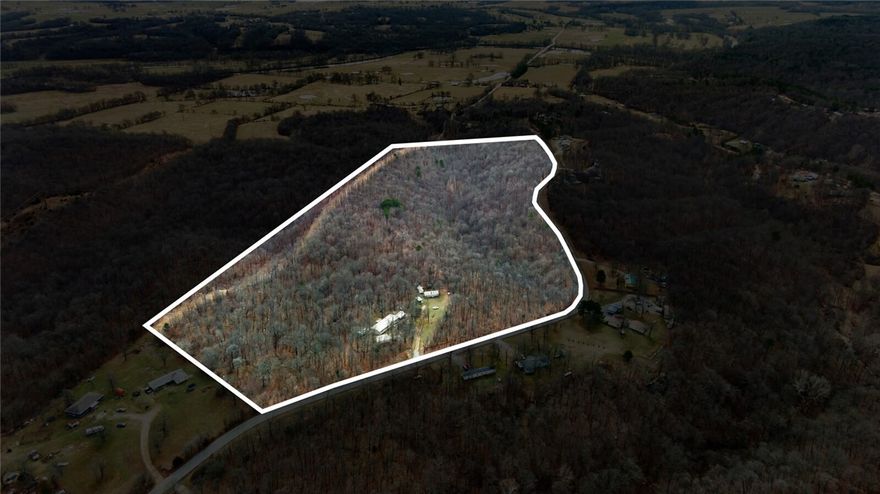 This property offers a doublewide (in immaculate condition), with 3/2.5 and extra living areas/office, fireplace (wood burning), open kitchen area with island, fireplace (wood stove), propane gas (owned propane tanks = 3) for cooking, everything is fed off a spring (with a system in place to include storage tanks), also offers a tiny house option for someone or outbuilding for a separate office/air bnb/or art studio/hobby area (this doesn't have septic in place), there are several out buildings, over 40 ac of woods and some cleared areas! This is a beautiful property close to the Illinois River and Kayak Park could be turned into an RV park?? Also, has a spring head on the property! There are several outbuildings: Doublewide 28x80, the tiny house (16x36) 576 SF, 22x32 shop w/ dirt floor, 20x25 carport, 2/x12 Storage Building, 14.5x27 well house (Spring water with storage tanks), 20x12 carport, 12x20 shop w/ cement.