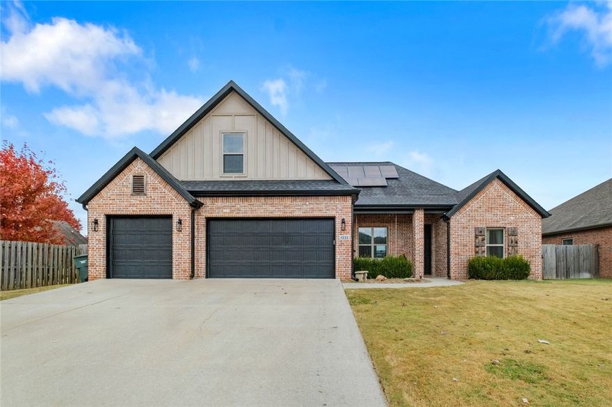 Tucked inside one of Fayetteville’s most desirable neighborhoods, this stunning 4 bed, 3 bath home offers the perfect blend of comfort, flexibility, and style. Featuring a thoughtfully designed floor plan with spacious living areas, high ceilings, and plenty of natural light, every detail of this home feels inviting and functional. The heart of the home centers around an open kitchen and living area — perfect for entertaining or enjoying quiet evenings at home. The primary suite is a true retreat, complete with a large bath and generous closet space. You’ll love the newly added mini-split in the 3 car garage, creating the perfect flex space for a home gym, hobby area, workshop, or temperature-controlled storage. Step outside to enjoy the beautifully landscaped yard and peaceful surroundings that make this neighborhood so special. Located just minutes from schools, trails, and the conveniences of east Fayetteville, this home combines location, layout, and livability — making it a rare find in today’s​​‌​​​​‌​‌​​​‌‌​​​‌‌‌​​‌​​‌‌​​​​ market.