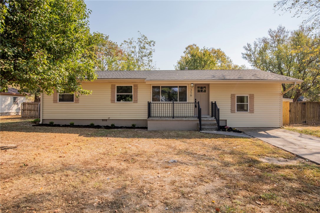 Gorgeous, Fully Remodeled home in the heart of Gentry. This 4 bedroom 2 bathroom home with a generous sized backyard is walking distance to Gentry City Park and Downtown Gentry. New Roof, New siding, New Deck, New Flooring throughout, New Paint, New Kitchen Appliances, and both Bathrooms completely New Everything with the Primary bathroom having a Custom Walk-In Shower. This home sits on 2 lots with plenty of room for backyard activities and extra storage can go in the Shed. This home is ready for its new owners to make this their own!!!