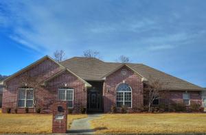 Brookview Beauty! Desirable neighborhood close to schools, hospital, parks and shopping. One level home with plenty of space for the entire family! Double sided gas fireplace in Master Bedroom/Bath. Walk-in Closets, Crown Molding, 9' and 12' ceilings. Double ovens new in 2017! Landscaped, lighting, and sprinkler system. Double garage with concrete driveway and covered patio area. Steps away from the walking trail and picnic/park area. Call today to view this very conveniently located property.