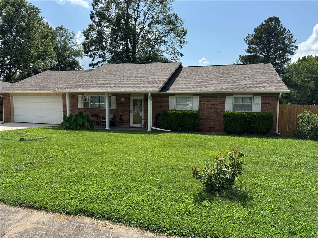 2100 Ellen St., Springdale. 4 BR, 2Bath, 2 Car garage, Brick Home on corner lot. Brand new high efficiency HVAC unit, new water heater, brand new architectural shingles roof. Attic floored over garage for storage. Wood burning fireplace. Privacy fenced backyard. Landscaped. No Showings until 07/25/25.