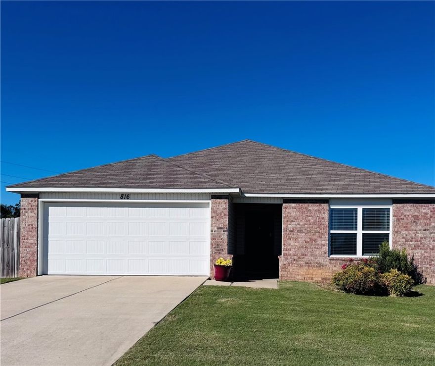 **Pictures Coming Soon** Great opportunity to own this 2018-built home priced well below comps! Just minutes from the Walmart Home Office and all that Bentonville has to offer, this move-in ready property combines modern comfort with unbeatable convenience.
This open-concept layout is filled with natural light, neutral finishes, and plenty of space to relax or entertain. The home has been well maintained and is ready for its next owner—no updates needed! 
Perfect for a first home, investment property, or a low-maintenance place close to work and entertainment.