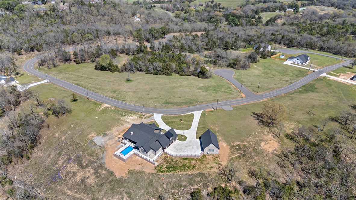 LOT #28 (3.69 Acres) Corner Lot! Oversized Lot with potential galla creek lake views! The newest Subdivision in Russellville, Eagle Crest! Seller is willing to Owner Finance! 7.5% Interest Rate -With approved credit- First time on the Market. This property is right beside Richland Hills, Cove Landing and Cliff & Stream. Just minutes from town with amazing views of Galla Creek Lake, Russellville and you can even see Mtn Nebo. These will not last long at all. Schedule your showing today. Fiber Internet