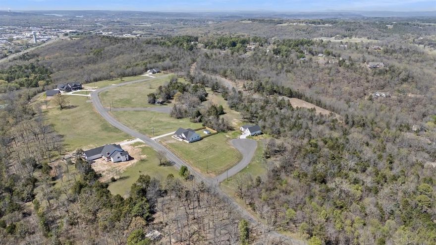 LOT #28 (3.69 Acres) Corner Lot! Oversized Lot with potential galla creek lake views! The newest Subdivision in Russellville, Eagle Crest! Seller is willing to Owner Finance! 7.5% Interest Rate -With approved credit- First time on the Market. This property is right beside Richland Hills, Cove Landing and Cliff & Stream. Just minutes from town with amazing views of Galla Creek Lake, Russellville and you can even see Mtn Nebo. These will not last long at all. Schedule your showing today. Fiber Internet