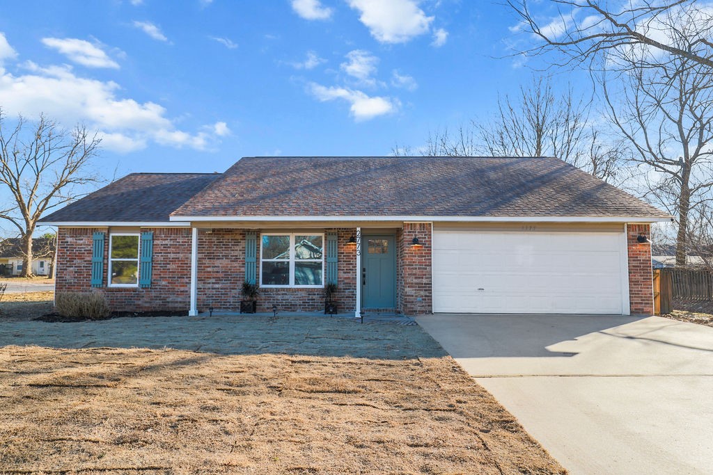 You'll fall in love with 2773 Jessica Place. The newly remodeled kitchen features granite counters and a stunning herringbone backsplash that make meal prep a joy. The updated bathrooms and new luxury vinyl flooring throughout ensure hassle-free living. Your family will appreciate the spacious corner lot for outdoor activities, while Lake Sequoyah offers endless weekend recreation possibilities. The two-car garage provides essential storage and vehicle protection. Positioned perfectly between Fayetteville and Elkins, you'll have easy access to both cities for work, shopping, and entertainment. Many major updates are complete - from LED lighting to plumbing fixtures and partial window replacement - so you can move right in and start making this beautiful 3-bed, 2-bath house your home. Picture yourself enjoying morning coffee in your updated kitchen, planning weekend lake adventures, and creating lasting memories in this thoughtfully renovated space that's ready for its next chapter.
