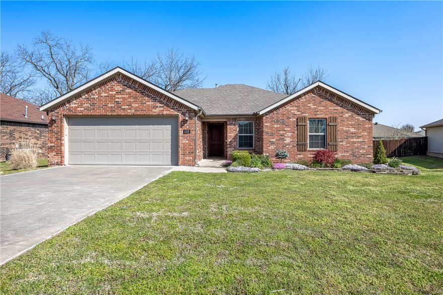 You have to see this impeccably maintained, one-owner home that truly shines. Built in 2017, it showcases quality craftsmanship and beautiful, high-end finishes throughout. Pride of ownership is evident in every detail, from the inviting, functional layout ideal for everyday living and gathering, to the elegant marble countertops that elevate each space. The primary suite offers a true retreat with spacious his-and-hers closets. Out front, incredible, well-established landscaping creates stunning curb appeal and a warm first impression. Out back, enjoy a large, fully fenced backyard with plenty of room to relax, entertain, or play. Don’t miss your opportunity to own a home that has been meticulously maintained inside and out.