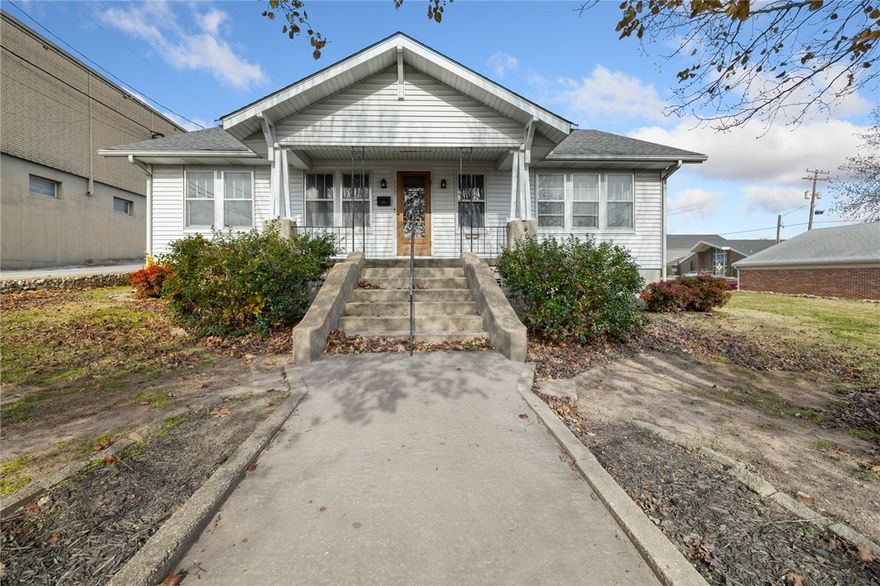 Prime opportunity in the heart of Harrison. This versatile property offers the flexibility to be used as either commercial or residential. Most recently operated as a salon, the building was originally a three-bedroom, one-bath home and could easily be converted back to a residence with minimal effort. The layout lends itself well to multiple uses including office space, salon or service-based business, short-term or long-term rental, or a primary residence. Situated near the hospital, Federal Building, and other professional offices, this location provides excellent visibility and convenience with easy access to Main Street and Walnut Street. Public utilities are available, and the lot offers off-street parking options. Whether you’re an investor, business owner, or buyer looking for a centrally located home, this property presents a unique and affordable opportunity with multiple paths forward.