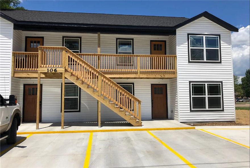 Great investment opportunity in the growing Prairie Grove market. This property is located near the historic downtown with all units rented. Great rental history. 2 buildings, 8 units, each is 3 bedroom, 2 bath