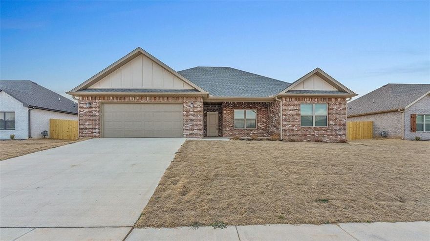 *Please note this is a no cat property, 2 dogs under 20 lbs each are allowed with applicable pet fees*

Beautiful new construction with modern finishes and quality craftsmanship. Open-concept design with vaulted ceilings, gas fireplace, quartz countertops, and white cabinetry. Spacious primary suite with tiled shower and double vanities. Wood-look tile throughout main areas. Includes a 2-car garage, covered patio, and fenced yard — conveniently located near schools, shopping, and parks. Move-in ready!
At S.A.F.E. Property Management, we strive to provide an experience that is cost-effective and convenient. That’s why we provide a Resident Benefits Package (RBP) to address common headaches for our residents and provide must-have services for our renters. The RBP includes renter’s insurance, pest control, air filter delivery, utility setup assistance, credit building and more at a rate of $45.00/month, required with the rental.