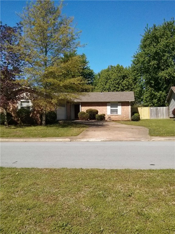 This 3 bedroom, 2 bath, 2 car garage house is near Vandergriff School in east Fayetteville with a fenced backyard. Refrigerator, Washer, and Dryer provided. No interior smoking. This property has ownership interest by a Arkansas Real Estate Broker. Seeking min credit score of 625 on all adults, App. fee of $35 per adult. Pets consider with a Pet deposit of $400 non-refundable fee per pet (max 2 pets) and $25/mo per pet with dog breed restrictions. A walk thur video available upon request can be made available via text. Please request a walk thur before onsite request of a viewing. Note: pictures and video are from the yr. 2019 similar to yr. 2024 but are not exact. Some minor changes since 2019 are (patio is now a covered patio and garage door to be replace with a new insulated garage door in April of 2024).