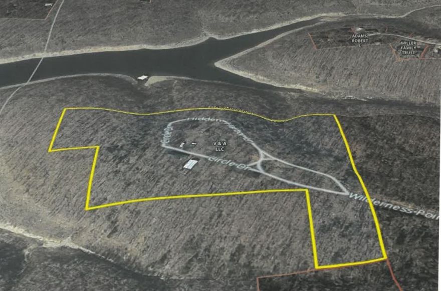 Once in a lifetime opportunity to own 15 acres m/l on the lake! Property borders the government green belt area of Bull Shoals Lake located in Jimmy Creek. Property is level with beautiful trees and includes a 3-stall boat dock with direct access to the lake and boat dock. Property is gated and is located just outside the city limits of Bull Shoals close to local marina and five minutes to access to the White River below Bull Shoals Dam. Property has older buildings on property with electric & drilled well. There is no zoning on the property and this would make a great property for condo/townhome development.