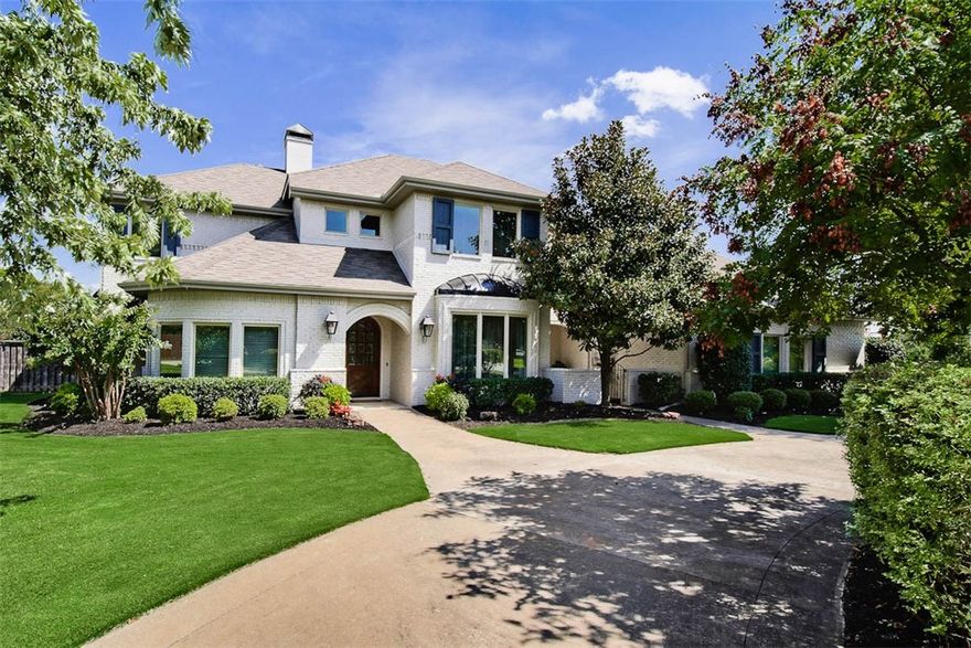 Luxury living in desirable St. Valery Downs gated community! Welcome home to this spectacularly updated home with saltwater pool on 0.95 acre lot! Incredible floor plan with study, media/bonus room, formal dining with all the attention to detail you can expect: granite, real wood floors, grand trim package, built-ins, Led lights, spacious bedrooms w/walk-in closets, etc.  Enjoy lots of privacy in this huge backyard oasis including gunite pool with tanning deck & spa, large covered patio, built in grill and beautiful landscaping.