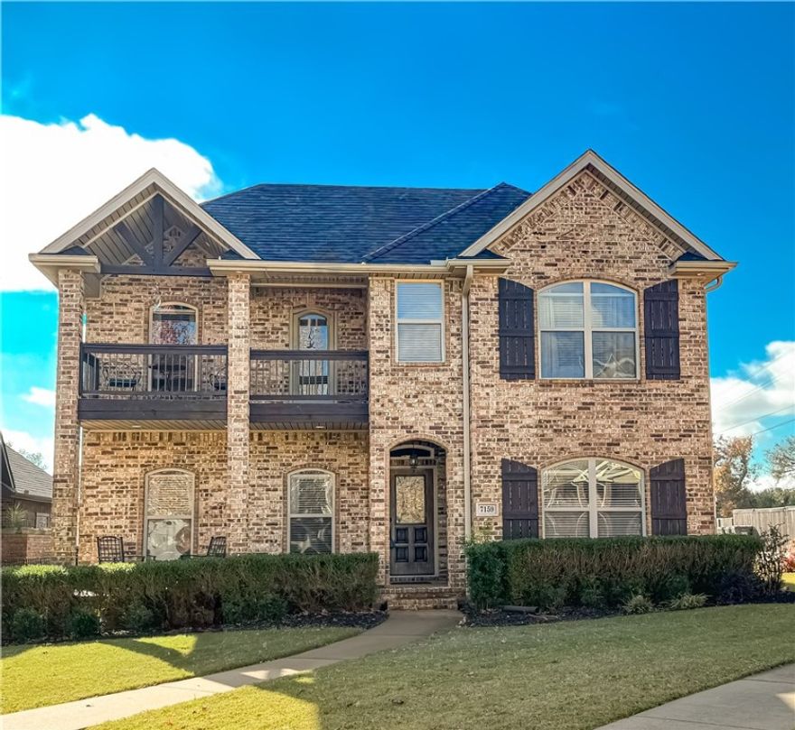 Charming 2-story home in the highly sought-after Harber Meadows community! Nestled in a quiet cul-de-sac, this 4-bedroom, 3-bath beauty offers a thoughtful layout with a cozy fireplace in the living room. The main level features a spacious primary suite with a full bath and walk-in closet, plus a guest bedroom with an adjacent full bath. Upstairs you’ll find two additional bedrooms, a full bath, and a flex/media living area with access to a covered balcony overlooking one of the neighborhood lakes—perfect for morning coffee or evening sunsets. Enjoy a brand-new roof and gutters, an extended back patio, back-load 2-car garage with parking pad, privacy fence, irrigation system, and security setup. Walk to schools, pools, parks, and playgrounds, with dining and shopping just minutes away. Upscale, convenient living in one of the area’s most desirable neighborhoods!