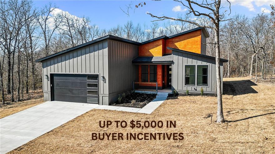 Welcome to this gorgeous modern home featuring two spacious Primary Suites (each with its own private bath) AND a Office/Study room. This layout is perfect for guests, multi-generational living, or flexible lifestyle needs.
The stunning fireplace creates a beautiful focal point in the main living area, adding warmth and style to the open-concept design.
Situated on a flat lot with a backyard ready for entertaining, relaxing, or play, this home blends comfort and convenience seamlessly.
Located just minutes from Highlands Golf Course, Lakepoint Restaurant, and only 3.4 miles from Interstate 49, you’ll love the easy access to dining, recreation, and commuting routes.
Modern, elegant, and move-in ready — this one truly stands out!
Ask your agent about additional builder and preferred lender incentives!