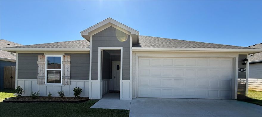 Available February 1, 2026 
Welcome to this beautiful four-bedroom like new home located in the desirable Main Street Village. Step inside to find a stunning kitchen with quartz countertops, stainless steel appliances, and a walk-in pantry. Seperate dining area. The open layout flows seamlessly with luxury vinyl plank flooring throughout. The spacious primary suite offers a relaxing retreat with a large walk-in closet, dual quartz vanity, and a walk-in shower. Additional features include a programmable Wi-Fi thermostat, covered front porch, and rear patio perfect for entertaining. Washer, dryer, and refrigerator are included for convenience. A privacy-fenced backyard provides comfort and security, and wood faux blinds will be installed. Small pets are negotiable. Just minutes from shopping, schools, and parks, this home blends modern style with everyday convenience.Owner to manage