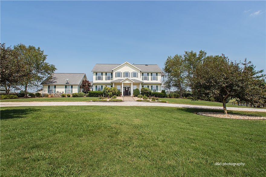 Welcome home to your private oasis.  Home to your custom designed, near 6000 sq ft family retreat. Resting on over 12 scenic acres, your palatial estate has it's own pool, fully stocked pond, and 5 BR/4 Full Bath.  You simply Have to see the huge utility room that has options for hobby, office, you name it. Want to add another home, 12 acre parcel as multiple options to split. &#xD;&#xA;Home is highly energy efficient with geothermal heating & cooling. System is fully warrantied till 2019.  This home is amazing!