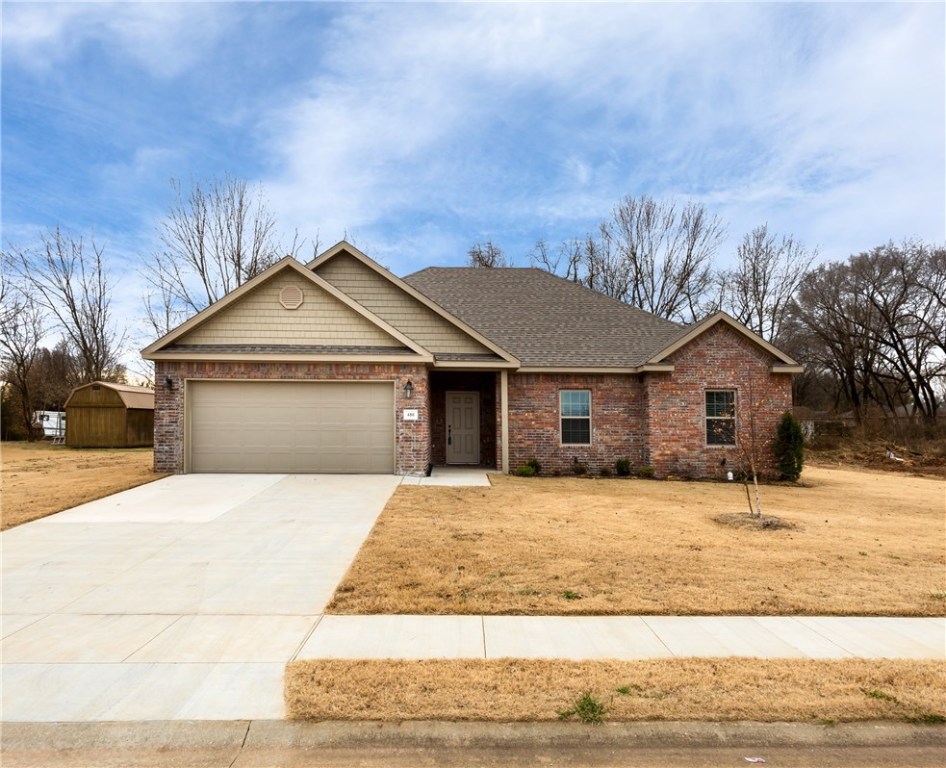 New construction by RLP Investments. Home features include 3 bed , 2 bath, 2 car garage, built ins, custom cabinets, landscaped front, key less entry, solid surface flooring in living and wet areas, covered patio, 1 year limited builder warranty, granite counter tops, tile walk in shower, and so much more!