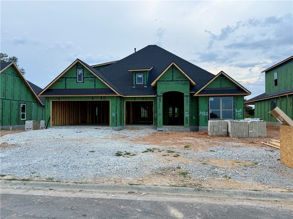 Welcome to Hillcrest in Cave Springs!Located in the heart of Northwest Arkansas, this thoughtfully planned community is just minutes from premier shopping, dining, entertainment, and top-rated schools.Introducing the 2600 Plan this beautifully designed 5-bedroom, 3-bath home features over 2,600 square feet of flexible, functional living space to accommodate your lifestyle. On the main level, youāll find four spacious bedrooms, including a private primary suite tucked away with direct access to the utility room. The open-concept kitchen, dining, and living areas create a warm and connected space, perfect for everyday living or entertaining guests.Upstairs, a fifth bedroom with its own full bath. Additional highlights include a generous three-car garage with ample room for storage or hobbies, and a covered back patio featuring a cozy outdoor fireplace ā ideal for relaxing evenings or weekend gatherings year-round.