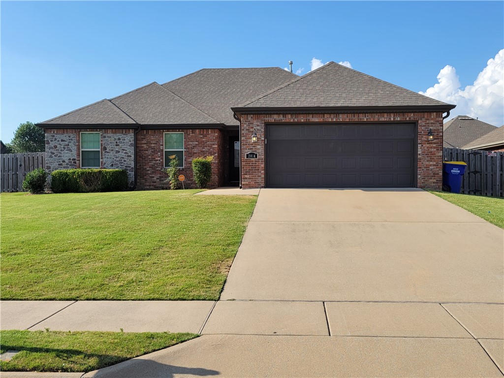 Fabulous Location! Minutes from Hwy 112, or I49. Located near trails, schools, shopping, and all NWA has to offer. Huge corner lot with plenty of room for pets or outdoor activities in privacy, or enjoy the community pool & playground. This one owner home has fresh paint throughout with Walk-in closets in every bedroom. Eat in Kitchen with custom pantry drawers & stainless steel appliances. Come see this charming home & all it has to offer today!