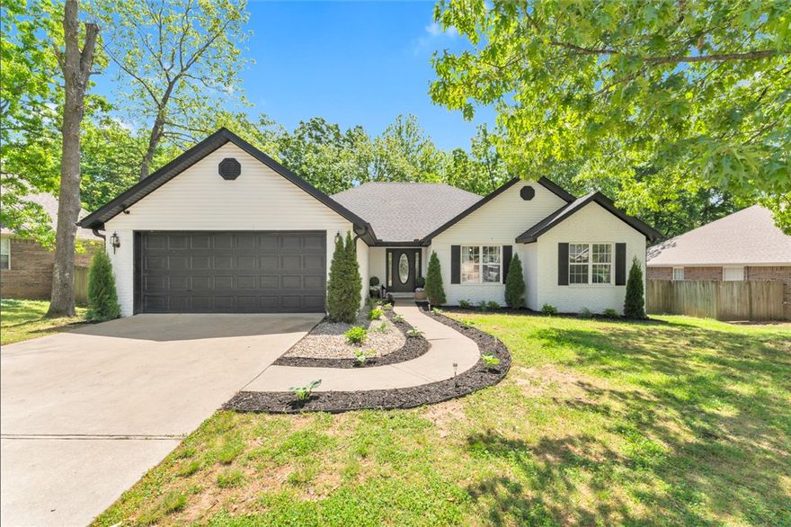 Calling all Springdale buyers.
This one checks ALL the boxes!
With summer just around the corner, you’ll love this spacious covered patio, perfect for hosting, relaxing, and making memories. 
This home features 3 spacious bedrooms plus a dedicated office, perfect for working from home or extra space. You’ll find a breakfast nook and formal dinning perfect for family gatherings. 
With Hunt Elementary just minutes away and easy access to I-49. You also have walking and bike trails near by. Roof replaced 2023. 
A home that truly delivers inside and out.