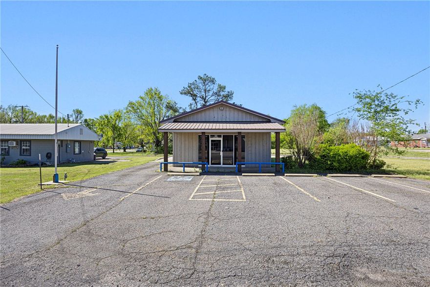 Unique opportunity in the heart of Hector! This 960 sq ft commercial building was previously a bank and offers versatile space and prime visibility. Featuring a lobby area, private office, and a drive-thru window, it’s perfectly set up for a variety of businesses — from retail to office space. Located w/ parking and easy access for customers. Whether you're looking to start a new venture or expand your business, this property is full of potential!