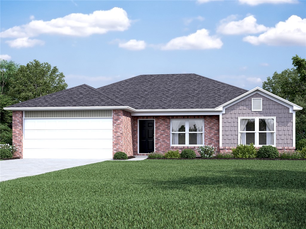 *New incentives* Eligible for up to $2,500 toward closing costs, pre-paids and options using preferred lender and title co. The lovely rc clark plan is rich with curb appeal with its welcoming covered entryway and front yard landscaping. This one-story home features 3 bedrooms, 2 bathrooms, a large family room, and a kitchen fully equipped with energy-efficient appliances, abundant counterspace, and a pantry. The laundry room is nestled between the garage and master suite for quick, convenient access. *Incentives cannot be used toward sales price reduction. Includes a 2-10 Home Warranty! Photos are of a similar model or an artist rendition.