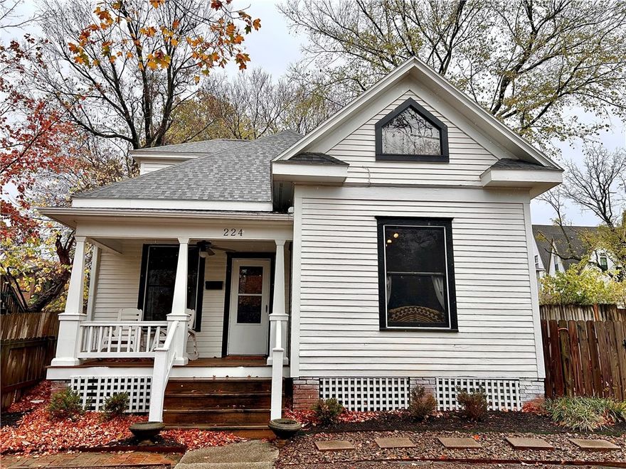 Beautifully maintained 1931 historic home, ideally situated just off of the vibrant Dickson Street, Fayetteville's premier entertainment district! Enjoy the convenience of being within 5 blocks of the University of Arkansas, Historic Downtown Square, Walton Arts Center, bike trails, the public library, and array of shops, restaurants, and cultural experiences. Featuring original wood floors, newly constructed back deck with pergola, and view of Old Main on the University of Arkansas campus. This home boasts historic charm with modern living in one of Fayetteville's most desirable neighborhoods!