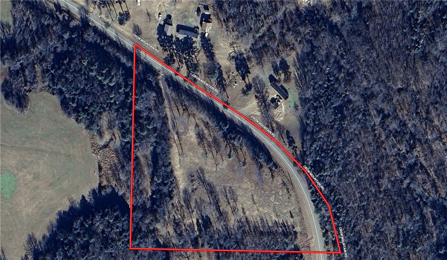 FSBO, sold prior to MLS entry. Cleared acreage, gently rolling, road-in established with major road frontage, and water/power utilities. Perk test and survey