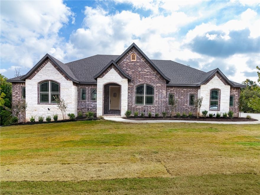 Beautiful new construction with all the bells and whistles on 2 lots totalling 2 full acres! Great open floor plan, tons of space, 2 wonderful decks to relax and enjoy the outdoors.