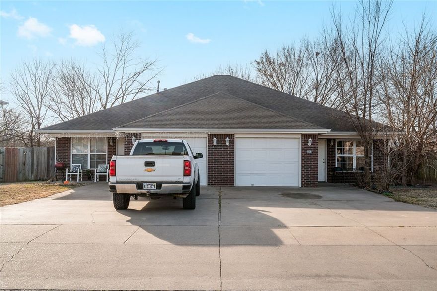 Exceptional duplex opportunity in a Springdale location with quick access to Lowell. Offering approximately 2,080 sqft, each unit features 2 bedrooms and 2 bathrooms with strong rental appeal. Ideal for investors or buyers looking to live in one unit and generate income from the other. Great location near shopping, hospital, schools, dining, and major highways. Act on opportunities like this quickly, they don’t last!