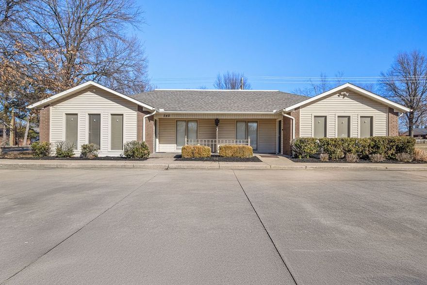 Wonderful lease opportunity in highly desirable area! Beautifully finished out and recently updated with fresh paint and fixtures. This is the one has everything you have been waiting for, featuring meeting rooms, dedicated office spaces, kitchen area and multiple bathrooms creating functionality for your business. Prime location that has convenient access to I-49 and US-71B / College Ave is just one block away with many established business in close proximity. Come see the possibilities today!