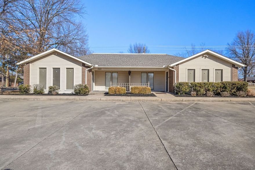 Wonderful lease opportunity in highly desirable area! Beautifully finished out and recently updated with fresh paint and fixtures. This is the one has everything you have been waiting for, featuring meeting rooms, dedicated office spaces, kitchen area and multiple bathrooms creating functionality for your business. Prime location that has convenient access to I-49 and US-71B / College Ave is just one block away with many established business in close proximity. Come see the possibilities today!