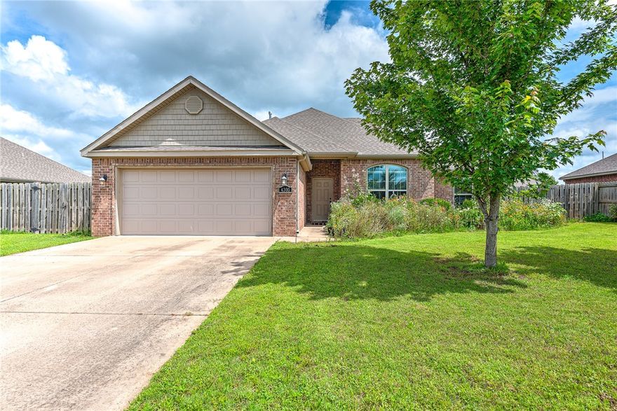 MORE PHOTOS COMING!! Welcome to a perfect home for your family!! The split plan provides solitude and comfort. Welcoming open living room plan is so inviting, with its lovely fireplace and plenty of light. It's spacious kitchen with pantry, bar counter and eating area will easily host large gatherings. Private backyard and covered patio, for relaxing too! Ready for your family to move in!