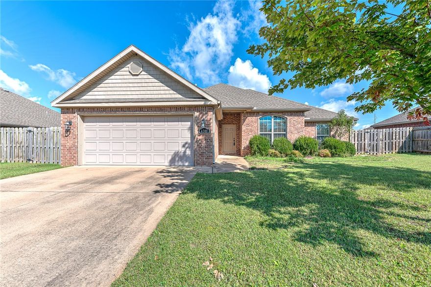 MORE PHOTOS COMING!! Welcome to a perfect home for your family!! The split plan provides solitude and comfort. Welcoming open living room plan is so inviting, with its lovely fireplace and plenty of light. It's spacious kitchen with pantry, bar counter and eating area will easily host large gatherings. Private backyard and covered patio, for relaxing too! Ready for your family to move in!