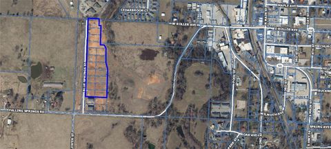 18 Quadplex Lots on Blue  Springs Road Decatur AR 72722