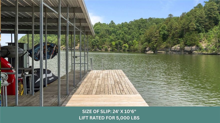 Welcome to Your Beaver Lake Oasis, this is more than just a home, it offers a lifestyle. 5.01 acres of privacy. Buildable lots available next door and across the street. Hop on the golf cart (conveys w/ the home) and be at your boat slip in minutes. The semi-open layout seamlessly connects the dining area, living room, & kitchen. The kitchen overlooks a sprawling deck that is excellent for entertaining or relaxing after a long lake day. The main floor features two primary suites. Second suite is complete with a full bath, living space, kitchenette, & private deck. Off the kitchen is a versatile office space. Downstairs, is a finished bonus room & full bath. Perfect as a game room, workshop, guest quarters, etc. Outside, additional bonus space with its own entrance that could be a home gym/movie room/etc. Ask for the full list of improvements! Whether you're looking for a peaceful full-time residence or a weekend escape, this home has it all! *Additional boat slip and 2.60 acres across the street also for sale.*