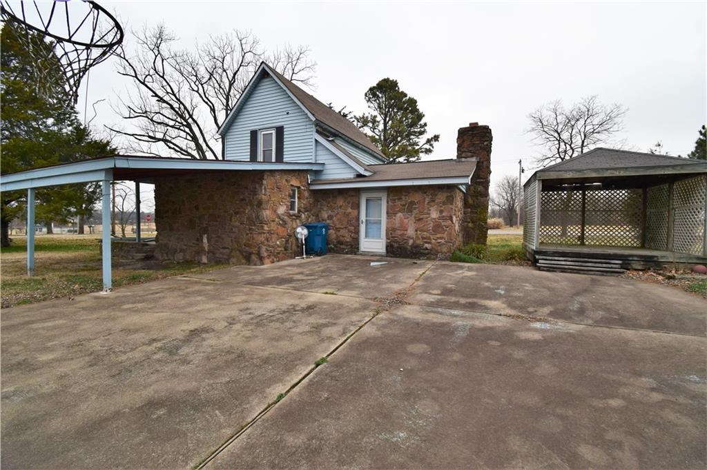 Check out this great level 2 acre lot. This property would be perfect for a home business with hwy 12 frontage. The house has 3 bedrooms and 1.5 baths, just needs a little love. Property Sold As-Is