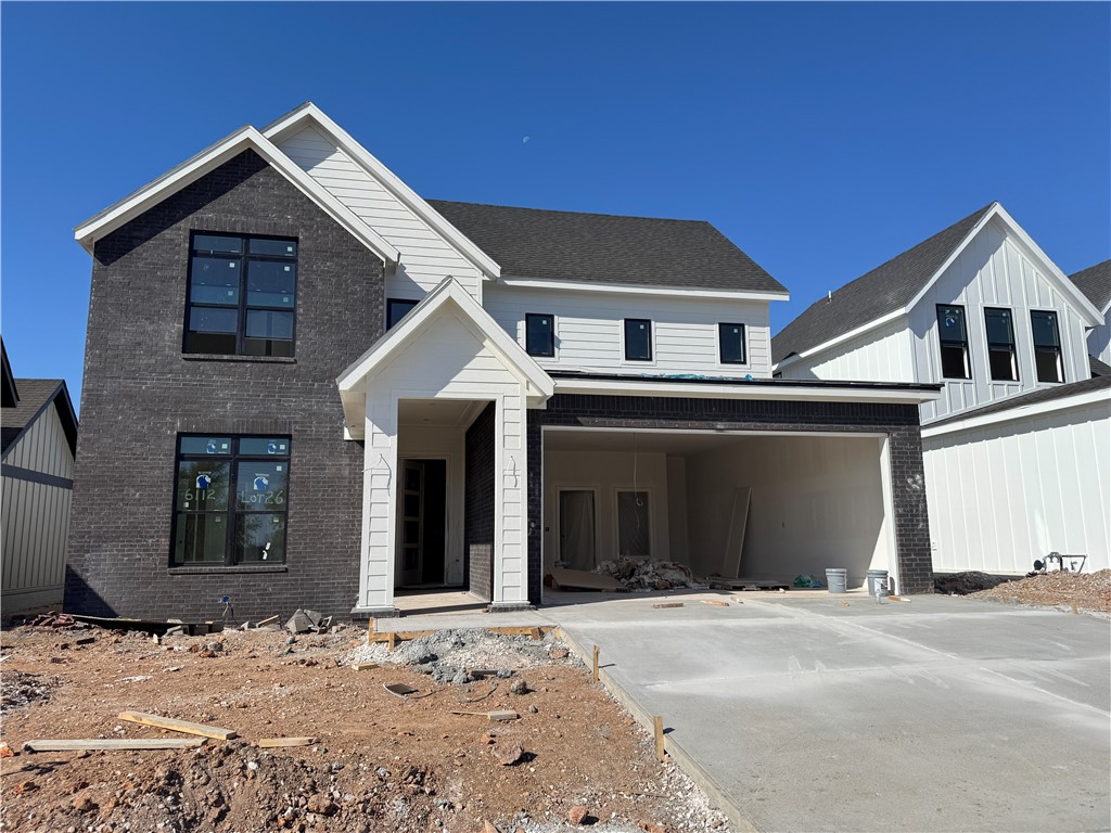 Best location in NWA! Subdivision is only steps to the Razorback Greenway Trail and only minutes to the best shopping, entertainment, parks, and XNA. Modern transitional homes are filled with modern finishes inside and out! Homes have accented metal roofs, kitchen cabinets that go to the ceiling, custom painted cabinets throughout the home, and modern hardware. Homes will include fence, blinds, gutters, and irrigation.