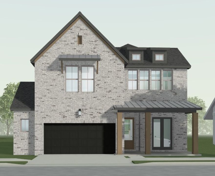 Beautiful, spacious floor plan with plenty of bedrooms for everyone, the Gramercy could be the answer to your dreams. This four-bedroom, three-and-a-half bath home offers plenty of open space without sacrificing square footage. Going through the entrance, past a quaint study and powder room, the kitchen opens up to the expansive living and dining areas. Around the corner is a private owner’s retreat with a gorgeous bay window for added space and natural light. Upstairs, there’s a game room with plenty of room to play, as well as three bedrooms and two bathrooms.