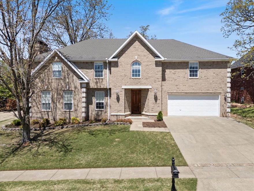 Walk to Lake Fayetteville & the Botanical Gardens from this pre-inspected, all-brick 4BR home where each bedroom owns its own ensuite bathroom. With 3 distinct living areas, there's space for everyone to relax and entertain: gather in the great room, unwind in the cozy den/playroom, or enjoy movie nights in the dedicated Theater Room.
The kitchen is a culinary enthusiast's dream. Double ovens ensure ample cooking capacity for hosting gatherings, an expansive island provides additional workspace and a casual dining spot. Custom cabinetry abounds, w/ details like pull-out drawers and built-in spice racks, ensuring everything has its place.

Additional highlights of this property include an oversized garage with a dedicated workshop/storage room, & cozy up on chilly evenings by the wood-burning fireplace.

Added incentive: the seller is offering a $20,000 paint/renovation allowance WAC, allowing you to customize this home to your exact tastes and preferences. Showings to begin on Saturday 4/19 at 10:am.