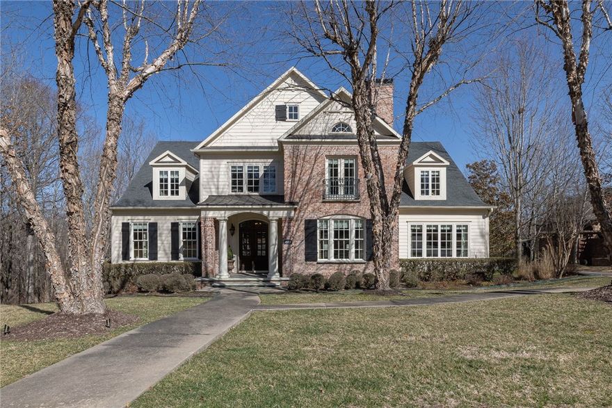 Fabulous custom built 4 bedroom, 3.5 bath home located in highly sought after Clear Creek subdivision located in Blessings, a gated golf community! This house has it all; gourmet Kitchen, hardwood floors, Formal Living Room, Family Room, Formal Dining Room, Bonus Room, Media Room, 2 fireplaces, and 11x31 Screened-in Porch. Great floor plan! Well built by C&S Custom Homes. Corner lot with mature landscaping and wrought iron fencing.  A MUST SEE-Your perfect home awaits!