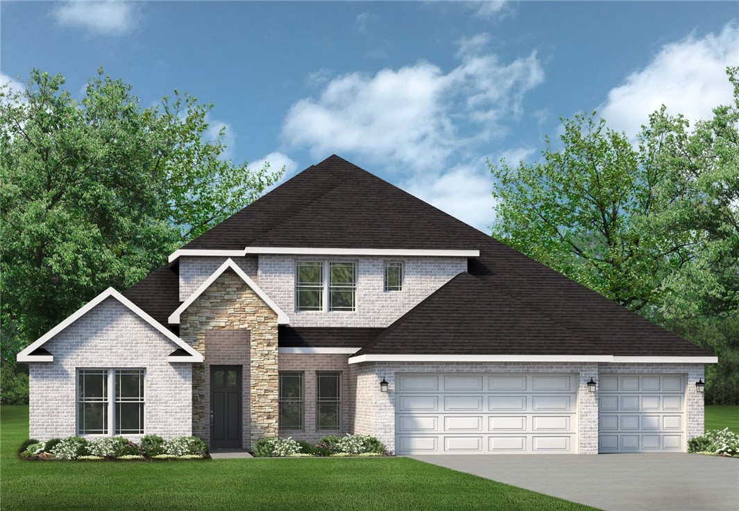 Beautiful New 5 bdr/3bath all Brick home to be built. Open plan-gas fireplace-crown molding in liv & mst bdr- Hard wood in Living room and Carpet in all bedrooms-ceramic tile in all wet areas-great kitchen & bths-pantry-stainless steel appliances-Mst Suite. Garage door opener & key pad entry-pull down attic storage-Energy Efficient-Covered Patio-Sold before print