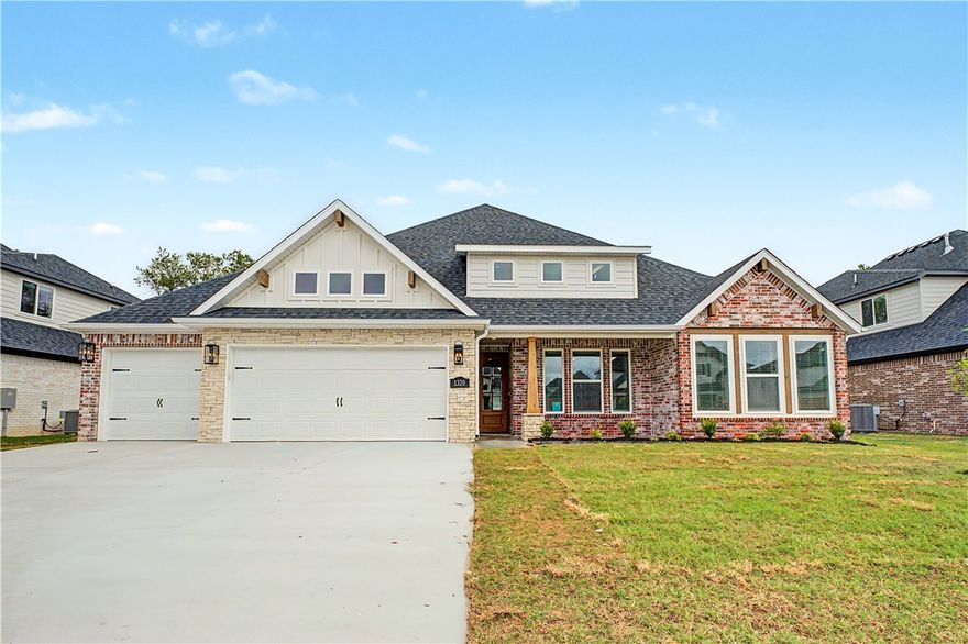 The Lindsey features a popular single story floor plan in Diamond Estates. You are invited to experience a truly modern design and quality finish-out to go with an extremely practical price point. Introductory pricing at just $224 per SF for a very limited time. Community Pool, clubhouse, basketball court, and playground for your enjoyment. The Home's interior is exceptional in design and feel with so many custom features - the custom cabinets, wood beams,  engineered wood floors, quartz countertops, and high end fixtures are the kinds found in luxury homes generally coming with a much higher price tag! Blinds, gutters, and fence included. For a limited time builder is offering $2500 towards buyers closing costs and preferred lender is offering $2500 in lender credits. Book your showing today!
