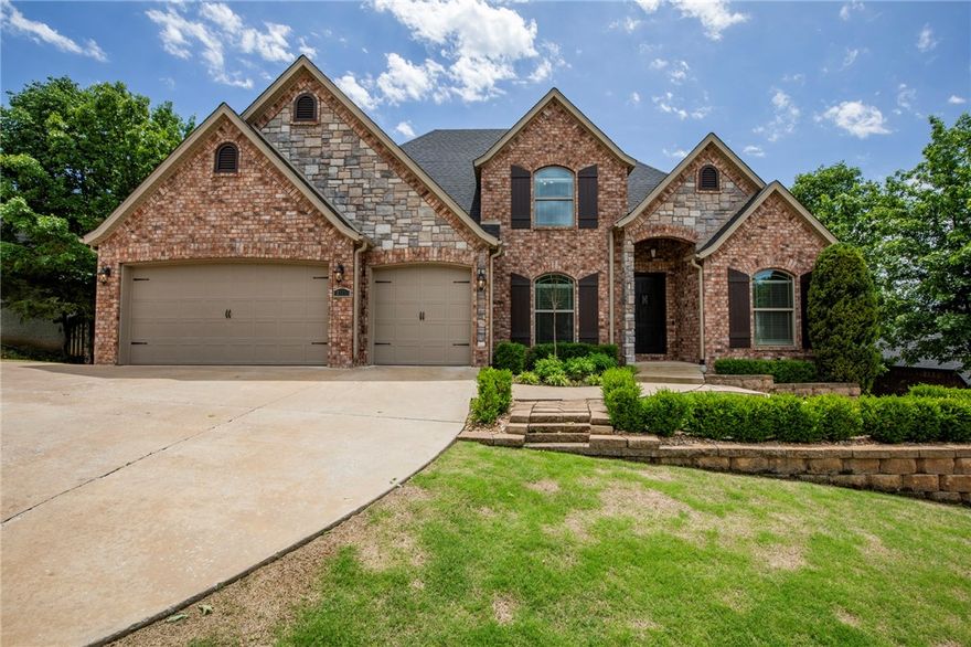 Summer Time & the Livin's Easy!!! The backyard Paradise that this home offers is not one easily found! Located in Stone Mountain, this Gorgeous home has 4 Bedrooms, 3.5 Bathrooms, a Bonus Room, and an Office. The recently renovated Kitchen boasts a large island with quartz countertops. The Pantry & Drink Bar with an Ice Machine is in between the Kitchen and the Dining Room. The Kitchen is open to the Living Room with views of the backyard and leads to the screened in Deck. The Primary Bedroom is on the main floor with a large Primary Closet that leads to the Laundry Room. A Powder Bath is also situated on the main floor, perfect for guests. Upstairs is 3 Bedrooms, a Jack-n-Jill Bathroom, another full bathroom, and a Bonus Room. The Backyard is equipped with a Gunite Pool with a Fountain, Rock Fire Pit, Built in Outdoor Grill and Bar top that is under a covered Patio when you want to relax out of the sun. An additional side Garage below that is perfect for a Golf Cart or extra storage.